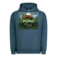 Pigment Midnight Navy Mama bear tumbler Urban Hoodie - HowdyJamesFarm