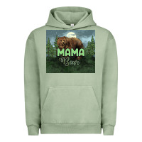 Pigment Oil Green Mama bear tumbler Urban Hoodie - HowdyJamesFarm