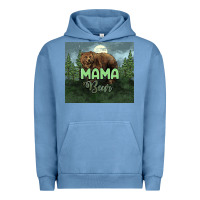 Pigment Pebble Blue Mama bear tumbler Urban Hoodie - HowdyJamesFarm