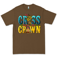 Cacao the cross before the crown Premium Tee - texasbilliewilder