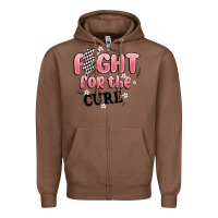 Chestnut fight for the cure Zipper Hoodie - MaliasSmallBusiness