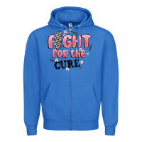 True Royal fight for the cure Zipper Hoodie - MaliasSmallBusiness