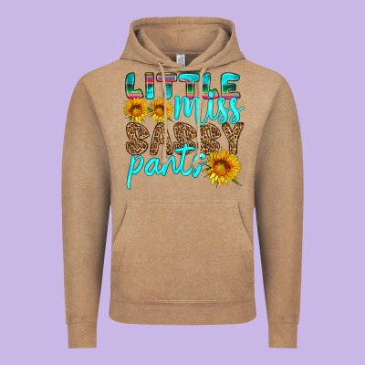 Little Miss Sassy Pants Vintage Hoodie Designed By Hra Design Shop