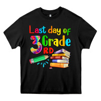 Black last day of third grade Heavy Core Tee - Artiststas