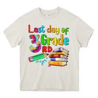 Cream last day of third grade Heavy Core Tee - Artiststas