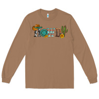 Toasted Coconut howdy with cowboy hat and cactus Long Sleeve Tee - Artiststas