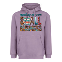 Lavender minding my own small business bbs Heavyweight Hoodie - BundleAndBundleShop