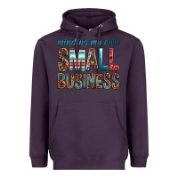 Plum minding my own small business bbs Heavyweight Hoodie - BundleAndBundleShop