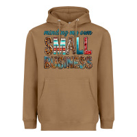 Toasted Coconut minding my own small business bbs Heavyweight Hoodie - BundleAndBundleShop