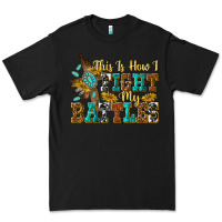 Black this is how i fight my battles Premium Tee - texasbilliewilder