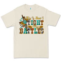 Bone this is how i fight my battles Premium Tee - texasbilliewilder