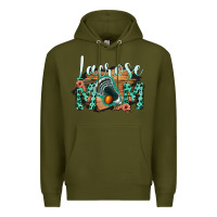 Army Green Lacrose Mom Premium Hoodie - Bettercallsaul