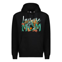 Black Lacrose Mom Premium Hoodie - Bettercallsaul
