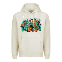 Oatmeal Heather Lacrose Mom Premium Hoodie - Bettercallsaul