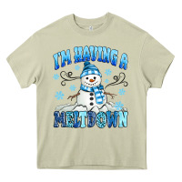 Mossy i'm having a meltdown Heavy Core Tee - MaliasSmallBusiness