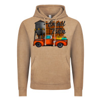 Vintage Coffee small town fall Vintage Hoodie - CowhideDigitalArt