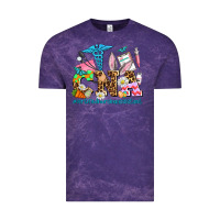 Cloud Purple easter cna certified nursing assistant Vintage Tee - AdoDesignShop