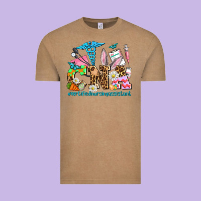 Easter Cna Certified Nursing Assistant Vintage Tee Designed By Adodesignshop