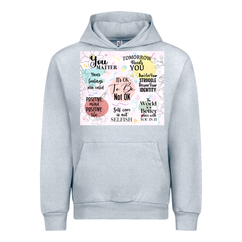 It's Ok To Be Not Ok Urban Hoodie by TumblerDesignByShophia | Teevron