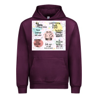 Mauve Wine it's ok to be not ok Urban Hoodie - TumblerDesignByShophia