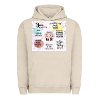 Pigment French Oak it's ok to be not ok Urban Hoodie - TumblerDesignByShophia