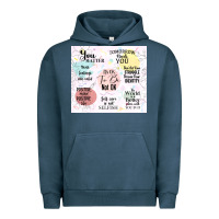 Pigment Midnight Navy it's ok to be not ok Urban Hoodie - TumblerDesignByShophia
