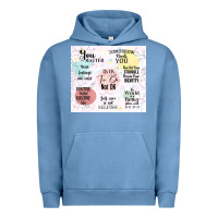 Pigment Pebble Blue it's ok to be not ok Urban Hoodie - TumblerDesignByShophia