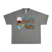 Tornado all i need are books and wine Urban Heavy Tee - JahusDesignShop