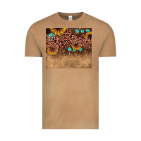 Vintage Camel leopard glitter sunflower gemstone Vintage Tee - JahusDesignShop