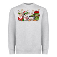 Heather Grey Christmas coffee Heavyweight Sweatshirt - JahusDesignShop