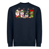 Navy Christmas coffee Heavyweight Sweatshirt - JahusDesignShop