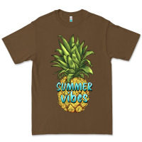 Cacao summer vibes pineapple Premium Tee - BarkalooDesign
