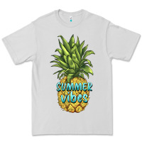 Dove Grey summer vibes pineapple Premium Tee - BarkalooDesign