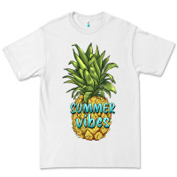 White summer vibes pineapple Premium Tee - BarkalooDesign
