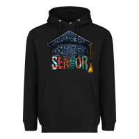 Black senior 2023 graduation hat bbs Heavyweight Hoodie - BundleAndBundleShop