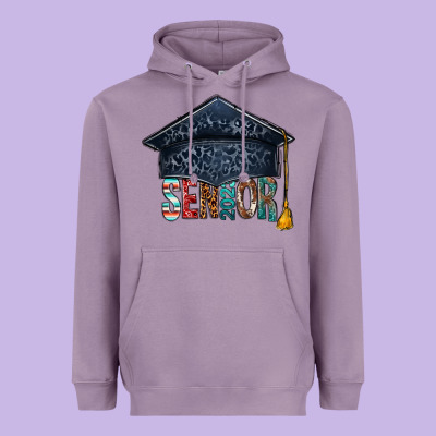 Senior 2023 Graduation Hat Bbs Heavyweight Hoodie Designed By Bundleandbundleshop