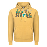 Vintage Mustard she is strong Vintage Hoodie - HRA Design Shop
