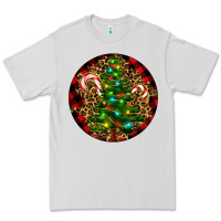 Dove Grey Christmas Tree Premium Tee - RanaPortraitStore