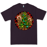 Plum Christmas Tree Premium Tee - RanaPortraitStore
