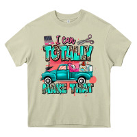 Mossy I can totally make that with truck Heavy Core Tee - MaliasSmallBusiness