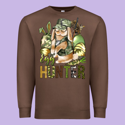 Egg Hunter Premium Sweatshirt Designed By Bundleandbundleshop