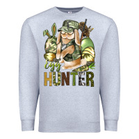 Heather Grey Egg Hunter Premium Sweatshirt - BundleAndBundleShop