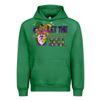 Emerald Let the good times roll with gnome Urban Hoodie - HowdyJamesFarm