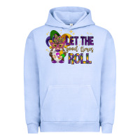 Pigment Grape Ice Let the good times roll with gnome Urban Hoodie - HowdyJamesFarm