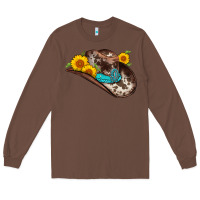Chestnut cowboy hat Long Sleeve Tee - AdoDesignShop