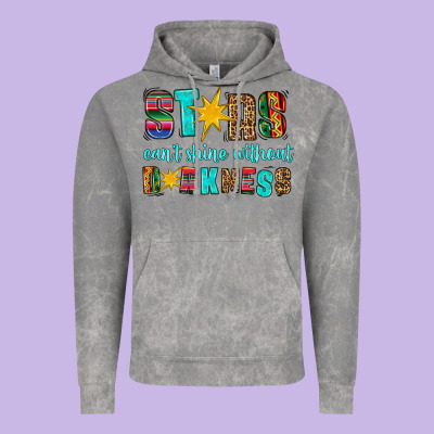 Stars Cant Shine Without Darkness Vintage Hoodie Designed By Hra Design Shop
