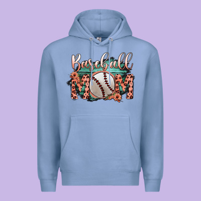 Baseball Mom Premium Hoodie Designed By Bettercallsaul