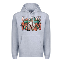 Heather Grey Baseball Mom Premium Hoodie - Bettercallsaul