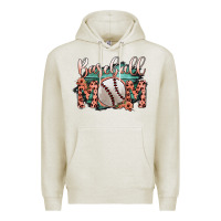 Oatmeal Heather Baseball Mom Premium Hoodie - Bettercallsaul