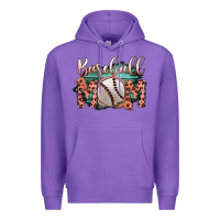 Purple Baseball Mom Premium Hoodie - Bettercallsaul